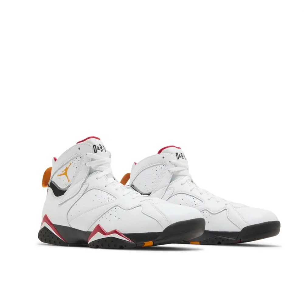 Jordan 7 Retro 'Cardinal' 2022 White Sneakers